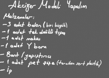 Kullanılacak Malzemeler